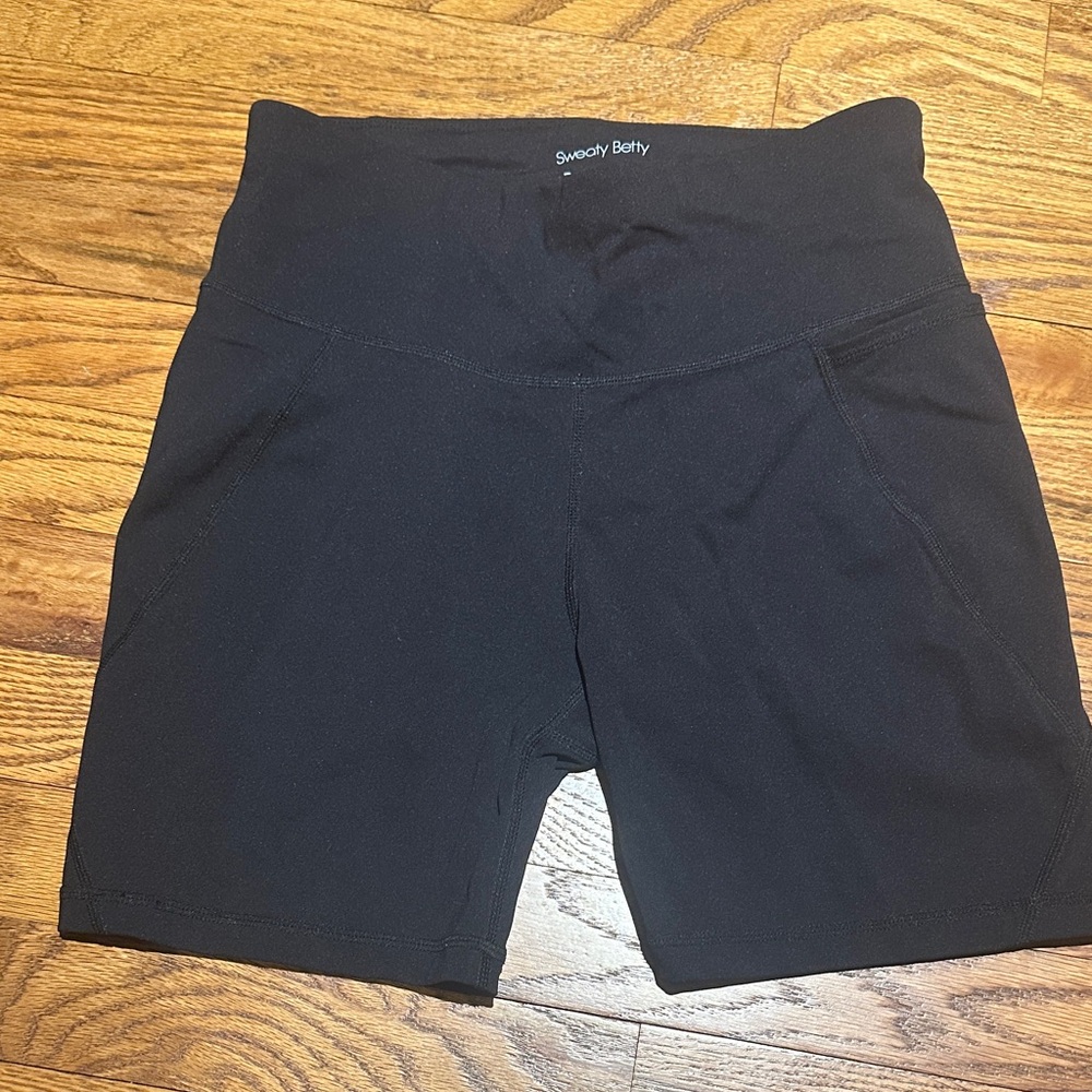Sweaty Betty Women's Black Power Bike Shorts